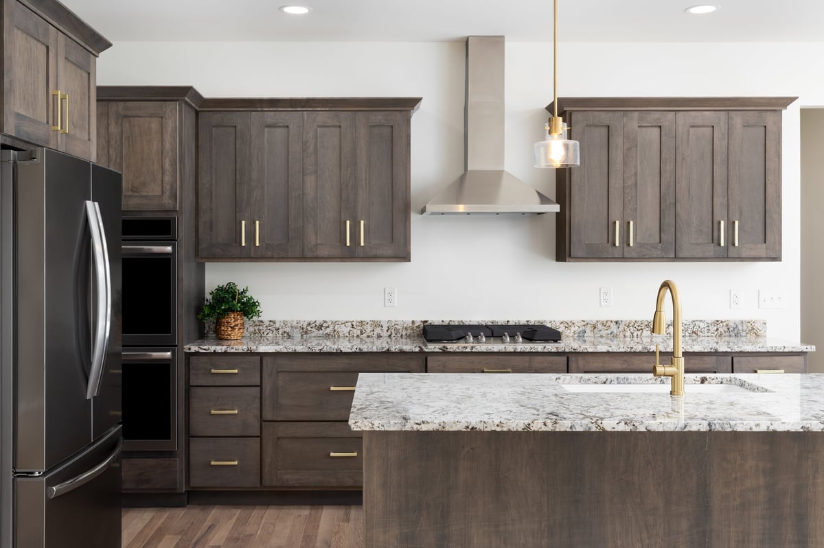 Kitchen cabinet painting and refinishing transformation